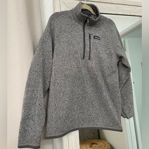 Patagonia fleece half zip sweater